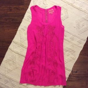 Boutique Neon Pink Dress